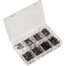 Sealey 800 Piece E Clip Retainer Assortment