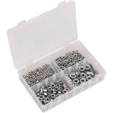 Sealey 370 Piece Steel Nut Assortment Metric