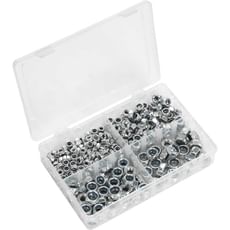 Sealey 300 Piece Nylon Lock Nut Assortment Metric