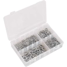 Sealey 1000 Piece Serrated Lock Washer Assortment Metric