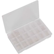 Sealey Large Flipbox Case and 12 Removable Dividers