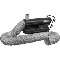 Sealey ABI1000 Indirect Kerosene / Diesel Space Heater and Ducting