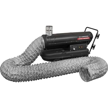 Sealey ABI1000 Indirect Kerosene / Diesel Space Heater and Ducting