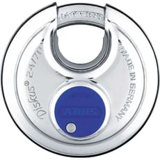 Abus 24 Series Diskus All Stainless Steel Padlock Abus 24 Series Diskus All Stainless Steel Padlock