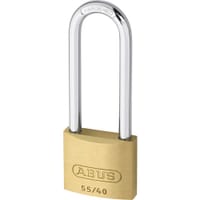 Abus 55 Series Basic Brass Padlock Keyed Alike Abus 55 Series Basic Brass Padlock Keyed Alike