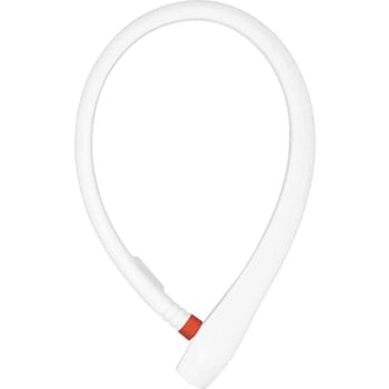 Abus 560/65 uGrip Soft Grip Bicycle Lock White