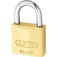 Abus 65 Series Compact Brass Padlock Keyed Alike Abus 65 Series Compact Brass Padlock Keyed Alike