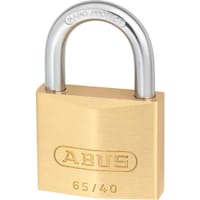 Abus 65 Series Compact Brass Padlock Keyed Alike Abus 65 Series Compact Brass Padlock Keyed Alike