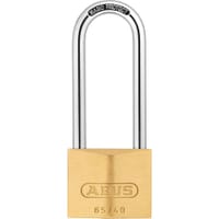 Abus 65 Series Compact Brass Padlock Keyed Alike Abus 65 Series Compact Brass Padlock Keyed Alike