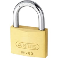 Abus 65 Series Compact Brass Padlock Keyed Alike Abus 65 Series Compact Brass Padlock Keyed Alike