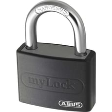 Abus T65AL Series Aluminium Padlock Black Keyed Alike Abus T65AL Series Aluminium Padlock Black Keyed Alike