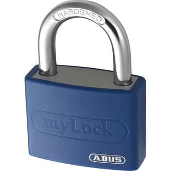 Abus T65AL Series Aluminium Padlock Blue Keyed Alike