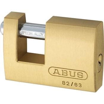 Abus 82 Series Monoblock Brass Shutter Padlock Keyed Alike