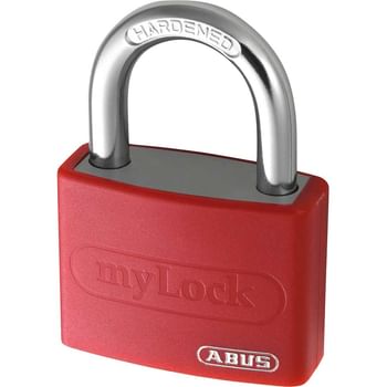 Abus T65AL Series Aluminium Padlock Red Keyed Alike
