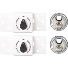 Abus 141 Series Integral Van Lock and 26 Series Diskus Padlock