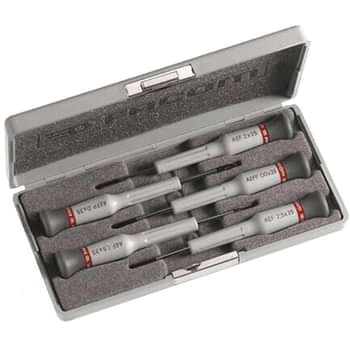Facom Micro Tech 5 Piece Slotted and Phillips Screwdriver Set Price Comparisons | Compare The Build