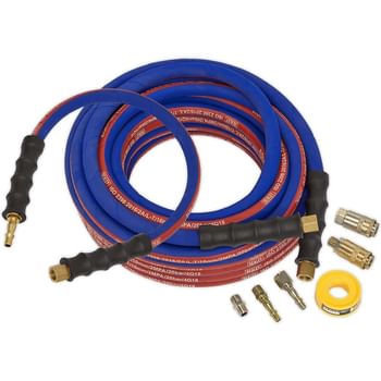 Sealey AHK02 Heavy Duty Air Line Hose Kit