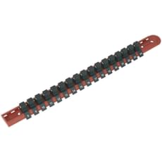 Sealey 1/2" Drive Socket Retaining Rail 17 Clips