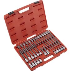 Sealey 32 Piece 1/2" Drive Torx Socket Bit Set
