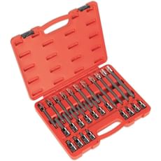 Sealey 26 Piece 1/2" Drive Spline Socket Bit Set
