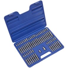 Sealey 74 Piece Ribe / Spline / Hex / Torx / Security Torx Bit Set Sealey 74 Piece Ribe / Spline / Hex / Torx / Security Torx Bit Set