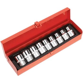 Sealey 9 Piece 1/2" Drive Torx Socket Set