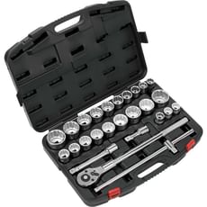 Sealey 26 Piece 3/4" Drive Bi Hexagon Socket Set Sealey 26 Piece 3/4" Drive Bi Hexagon Socket Set