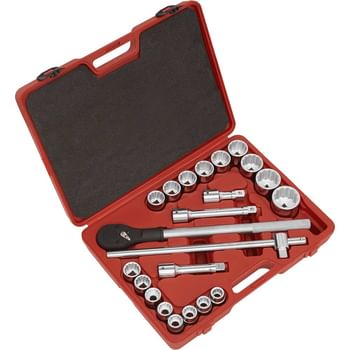 Sealey 22 Piece 3/4" Drive Bi Hexagon Socket Set Metric