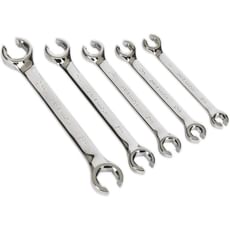 Sealey 5 Piece Flare Nut Spanner Set Metric