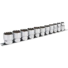 Sealey 11 Piece 3/8" Drive Bi Hexagon WallDrive Socket Set Imperial