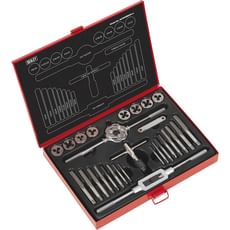 Sealey 28 Piece Tap and Die Set Imperial BSW