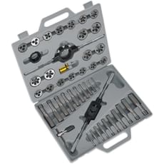Sealey AK303 45 Piece Tungsten Steel Tap and Split Die Set