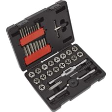 Sealey 39 Piece Tap and Die Set Metric