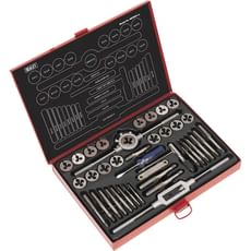 Sealey AK3040 40 Piece Alloy Steel Tap and Split Die Set Metric