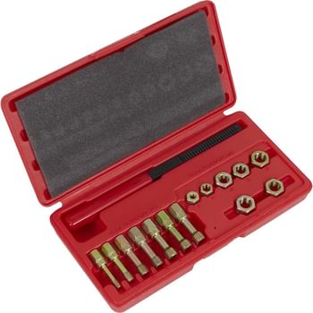 Sealey AK310 15 Piece Re-Threading Tap and Die Set Metric