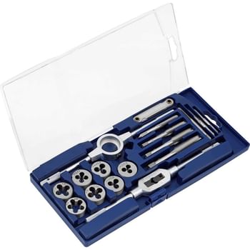 Sealey AK321 17 Piece Tap and Die Set Metric