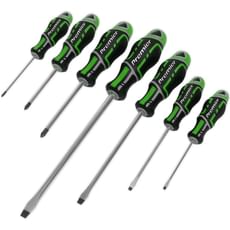 Sealey Gripmax Hi Vis 7 Piece Screwdriver Set
