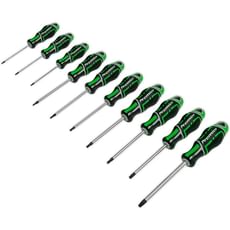 Sealey AK4324HV 10 Piece Grip Max Torx Hi Vis Screwdriver Set
