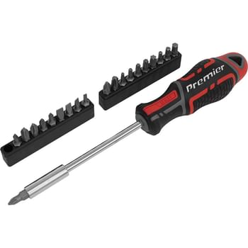 Sealey 21 Piece GripMAX Screwdriver and Bit Set