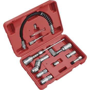 Sealey 12 Piece Grease Gun Adaptor Kit