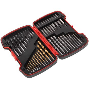 Sealey 52 Piece Drill and Screwdriver Bit Set