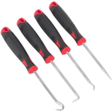 Sealey 4 Piece Soft Grip Mini Hook and Pick Set