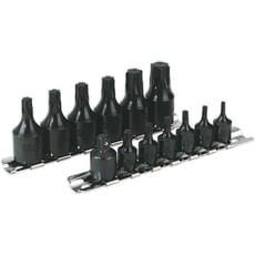 Sealey 13 Piece Combination Drive Impact Torx Socket Bit Set