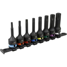 Sealey 8 Piece 1/2" Drive Impact Torx Socket Bit Set Sealey 8 Piece 1/2" Drive Impact Torx Socket Bit Set