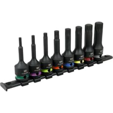 Sealey 1/2" Drive Impact Spline Socket Bit Set