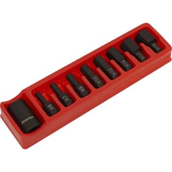 Sealey 9 Piece 1/2" Drive Impact Bit Holder and Hexagon Screwdriver Bit Set Price Comparisons | Compare The Build
