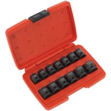Sealey AK5613LP 13 Piece 1/2" Drive Impact Socket Set
