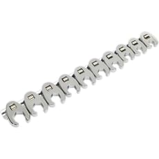 Sealey 10 Piece 3/8" Drive Crow Foot Spanner Set