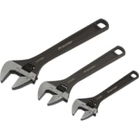 Sealey 3 Piece Adjustable Spanner Set Phosphate Finish 