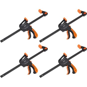 Sealey Ratchet Bar Clamp Pack of 4